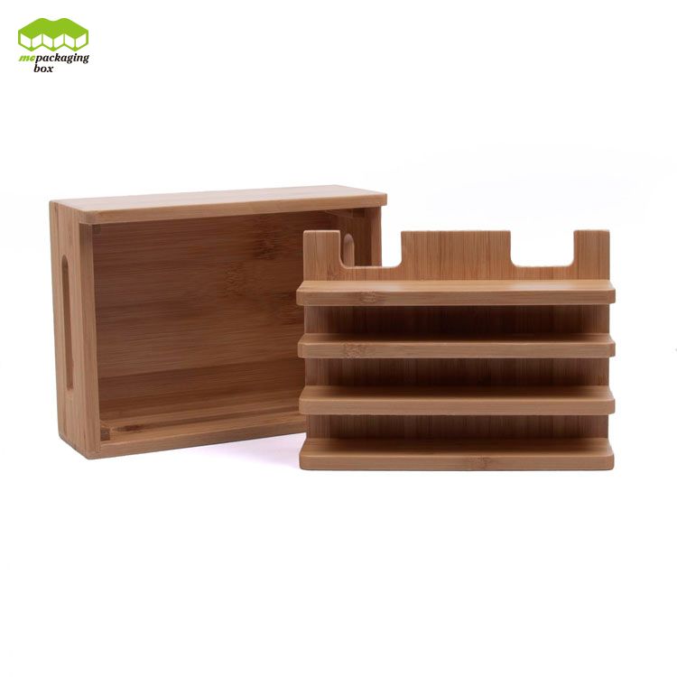 Экологичное зарядное устройство Power Banks Creative Bamboo Box