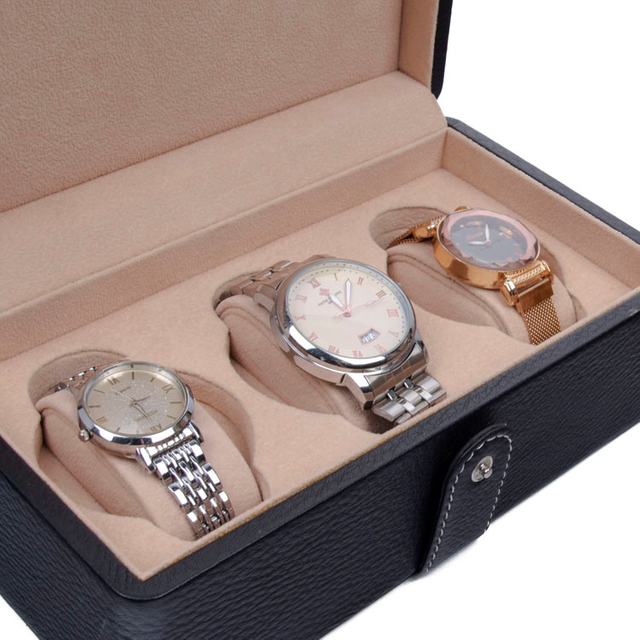 Деревянный роскошный одиночный экземпляр на заказ с витринными коробками, чехол для часов, слоты для часов, персонализированная черная упаковка для хранения, 6 и деревянная коробка для часов