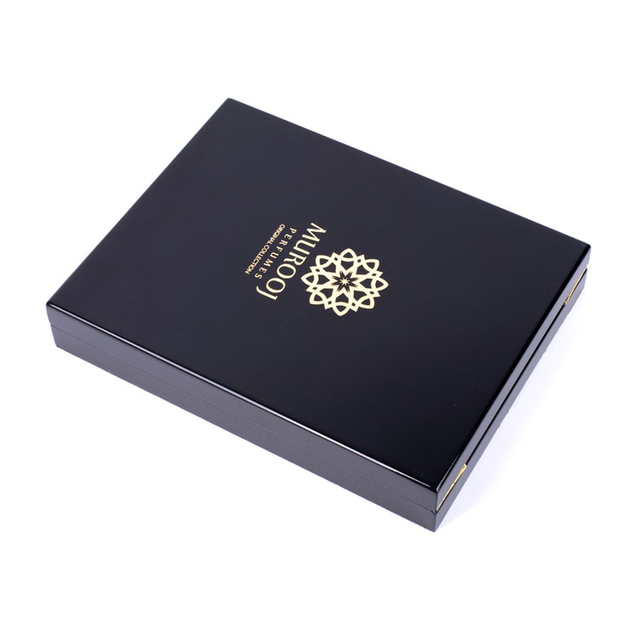 Пользовательская роскошная белая краска для фортепиано Mdf Деревянная коробка для хранения духи