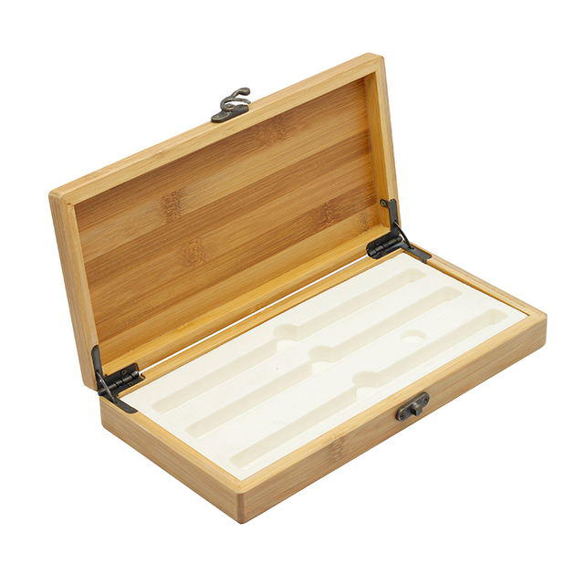 Шарнир полированный магнитный подарок чайный вин для монеты для монеты для монеты бамбука