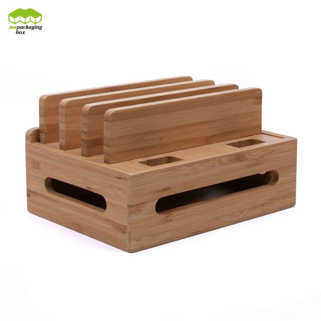 Экологичное зарядное устройство Power Banks Creative Bamboo Box