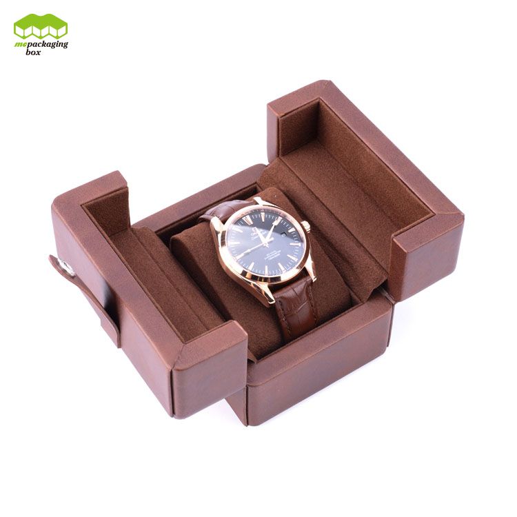 Изготовленная на заказ коробка для часов, роскошная коробка для упаковки подарков с логотипом OEM для розничной торговли для автоматических часов