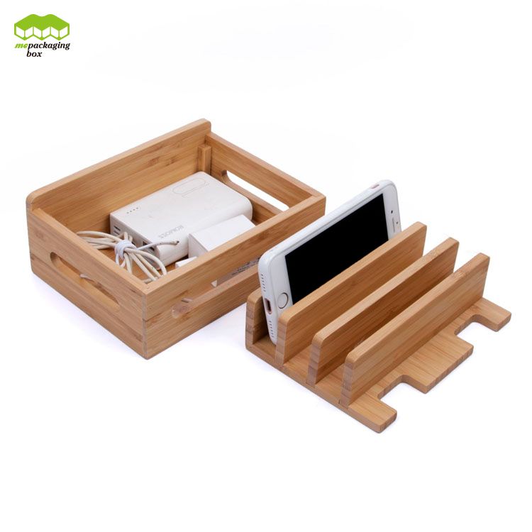 Экологичное зарядное устройство Power Banks Creative Bamboo Box