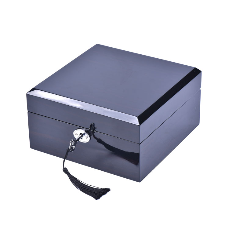 деревянная лаковая отделка рояля, готовая к отправке роскошная коробка для часов