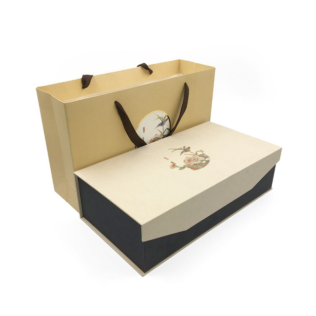 Пользовательский картон убрать пищевую бумажную коробку с прозрачной коробкой для кекса для кекса для упаковки