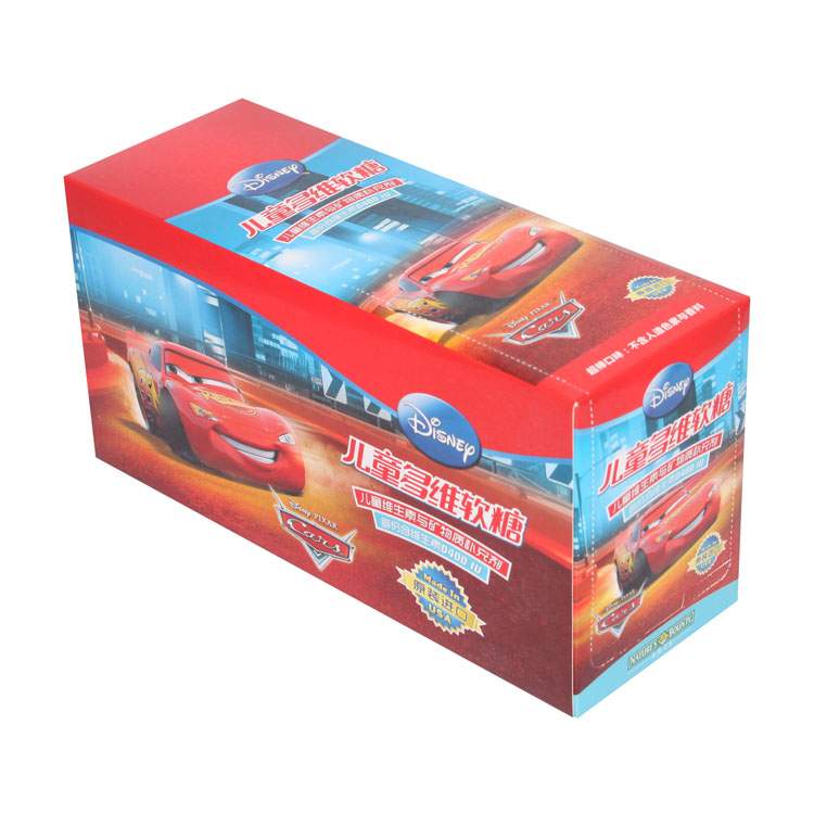 Пользовательский логотип бренд печать картон PDQ Countertop Display Paper Paintrated Desktop Display Retail Box для косметического шоколада