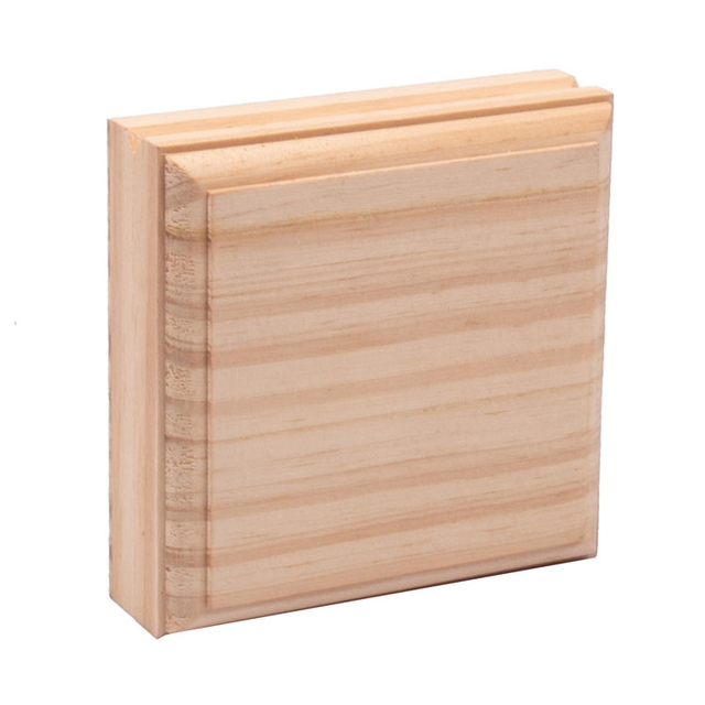 Древесная выпечка краска кольцо браслет для ушного ожерелья коробки для украшений упаковочная коробка украшения для ювелирных украшений