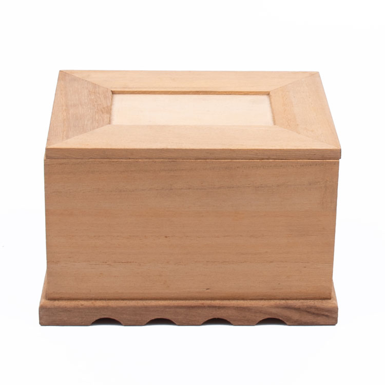 Незаконченная сосна Подарочная упаковка Paulownia Wood Box Balsa