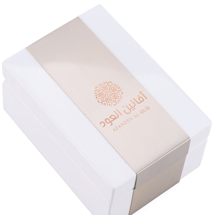 Металлическая пластина в арабском стиле, украшение из розового золота, коробка для духов, 15 мл