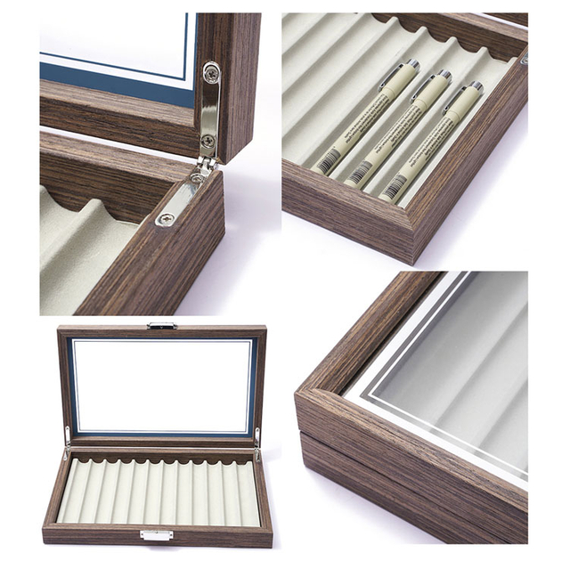 Подарочные коробки Бутылка и роскошная складная деревянная ручка с коробкой для гравировки