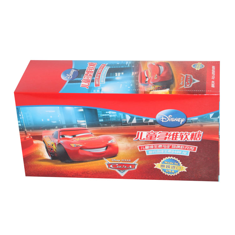 Пользовательский логотип бренд печать картон PDQ Countertop Display Paper Paintrated Desktop Display Retail Box для косметического шоколада