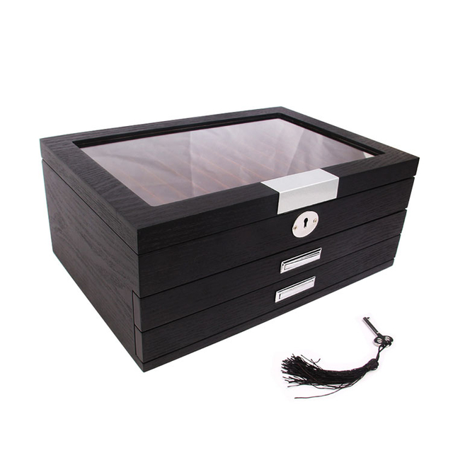 Для высокой глянцевой деревянной ручки с коробкой