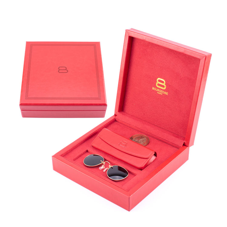 OEM Luxury Custom Custom Red Sunglass Coxing Box для подарока