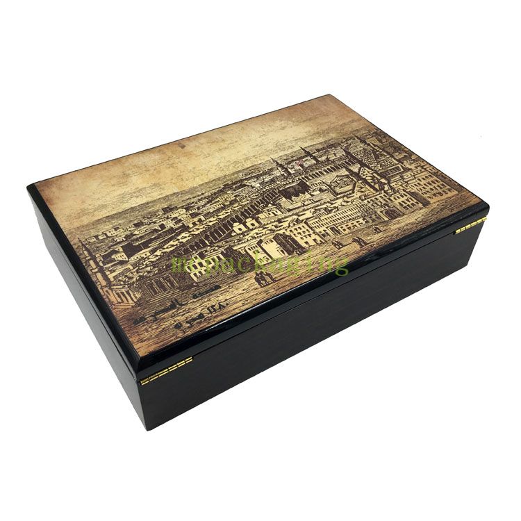 KSA Jeddah Season Season Wooden Box Factory индивидуальная саудовская арабская высокая глянцевая деревянная коробка свиданий для подарока