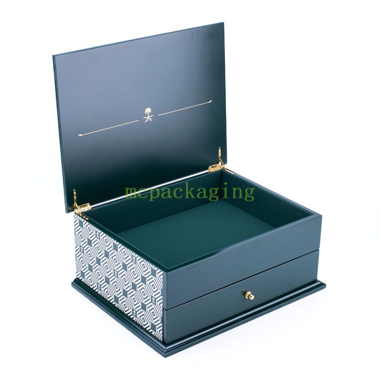 KSA Jeddah Season Season Luxury Paster Sun Shape Share Brown Chocolate Date Wood Box для Рамадана