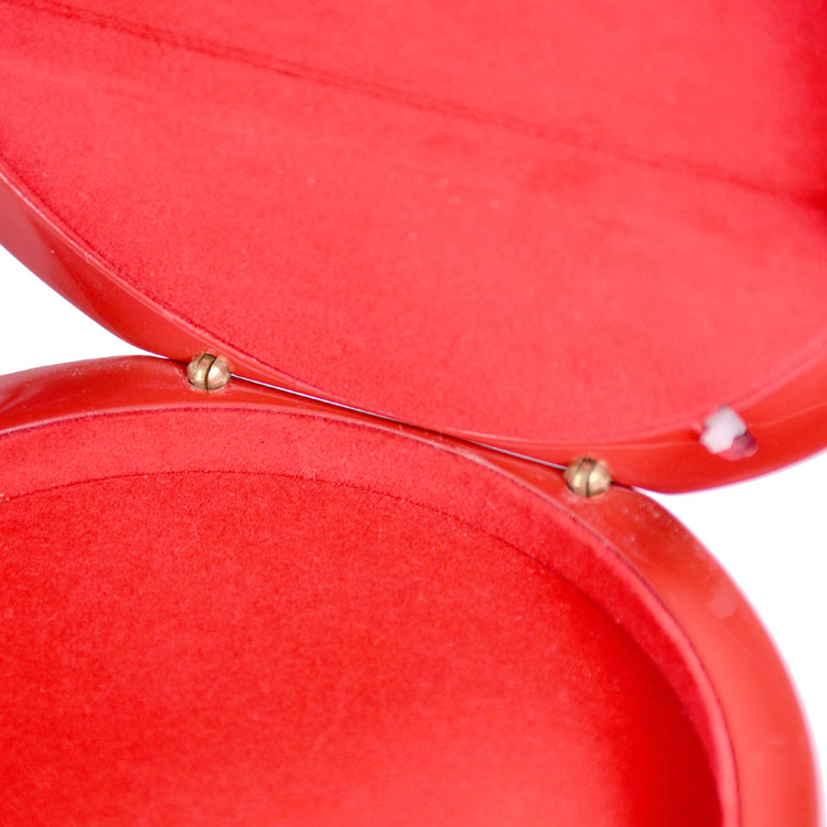 Светодиодный светильник круглой формы, лак для ювелирных изделий, деревянная шкатулка