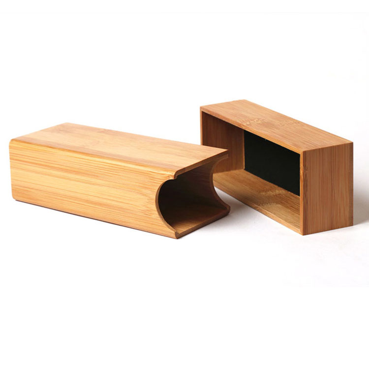 Высококачественная упаковка для солнцезащитных очков с индивидуальным логотипом, роскошная коробка для подарочных красных очков из искусственной кожи, деревянный футляр