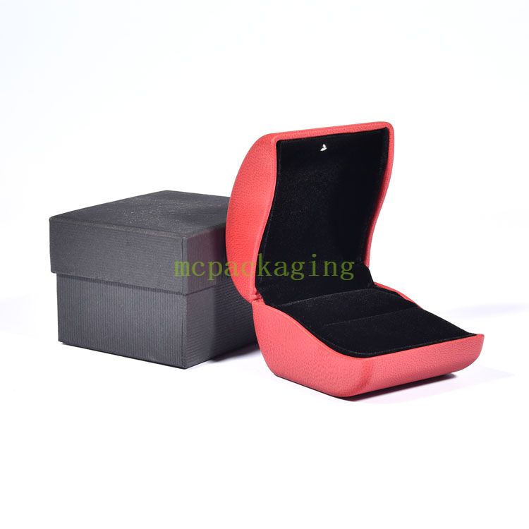 Шкатулка для хранения ювелирных изделий, браслет, ожерелье, футляр для сережек, атласная ручка, квадратная бумага, картон, подарок, раздвижная коричневая упаковка, коробка для ювелирных изделий