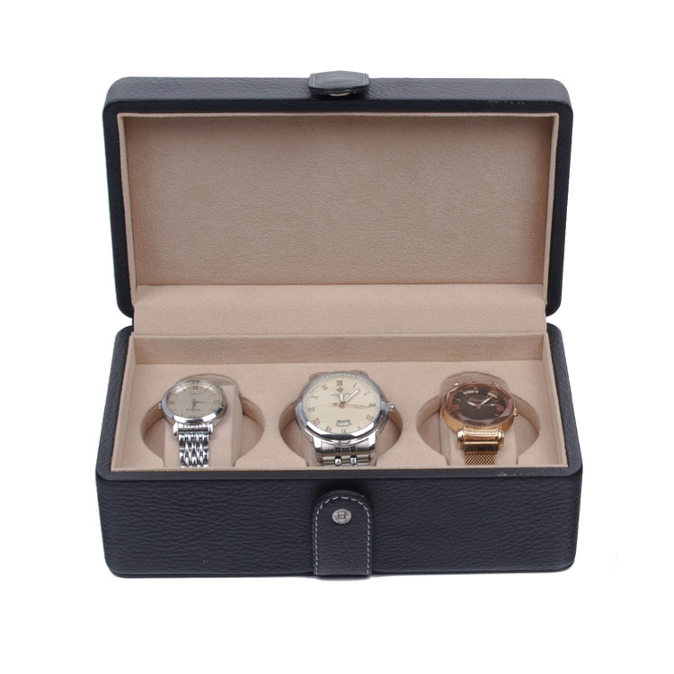 Деревянный роскошный одиночный экземпляр на заказ с витринными коробками, чехол для часов, слоты для часов, персонализированная черная упаковка для хранения, 6 и деревянная коробка для часов