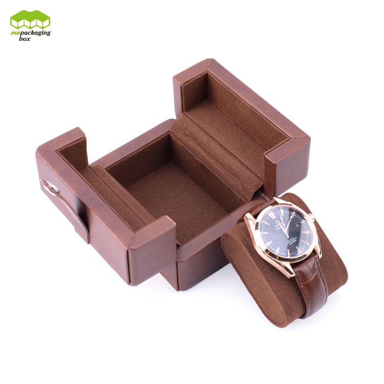 Изготовленная на заказ коробка для часов, роскошная коробка для упаковки подарков с логотипом OEM для розничной торговли для автоматических часов