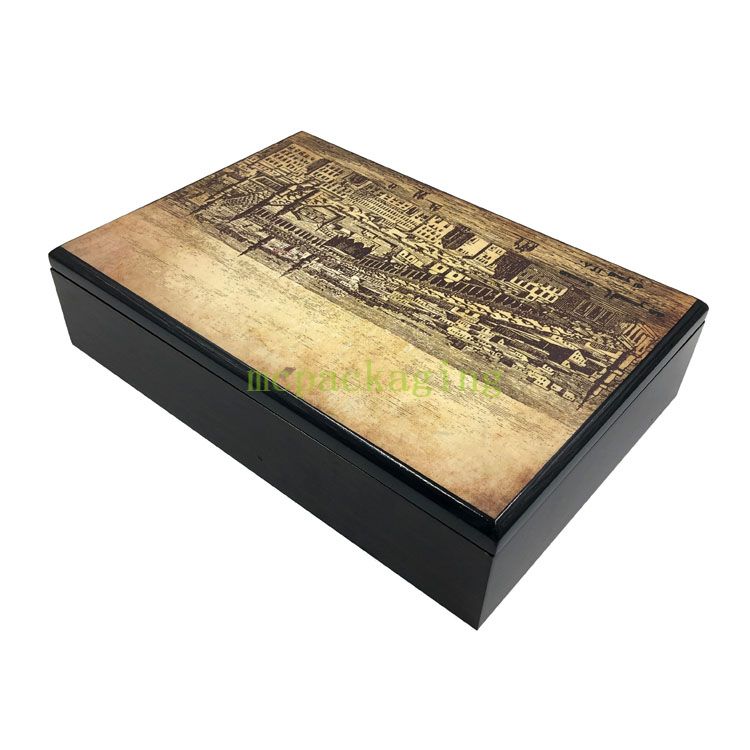 KSA Jeddah Season Season Wooden Box Factory индивидуальная саудовская арабская высокая глянцевая деревянная коробка свиданий для подарока